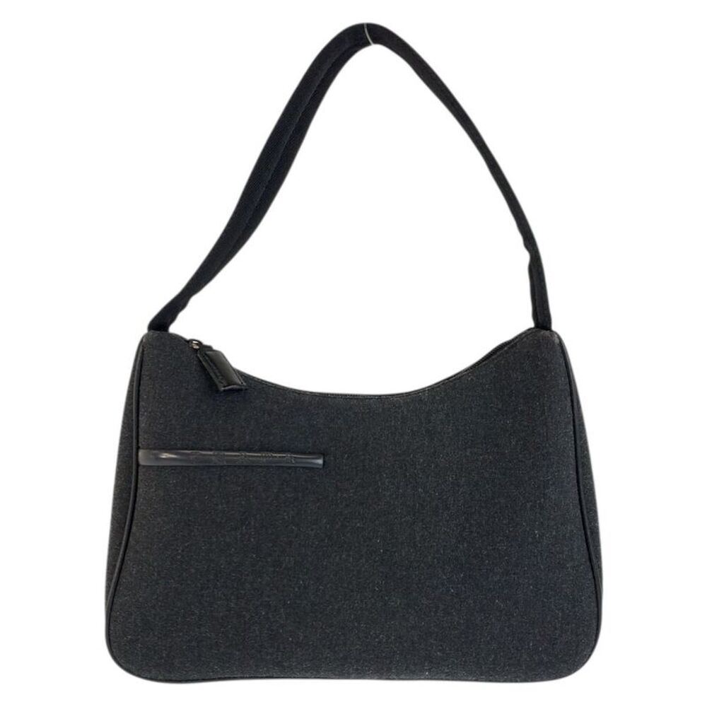 Prada Wool Nylon Handbag
